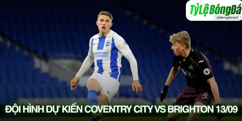 Tình hình lực lượng Coventry City vs Brighton 13/09