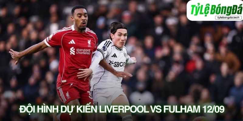 Tình hình lực lượng Liverpool vs Fulham 12/09